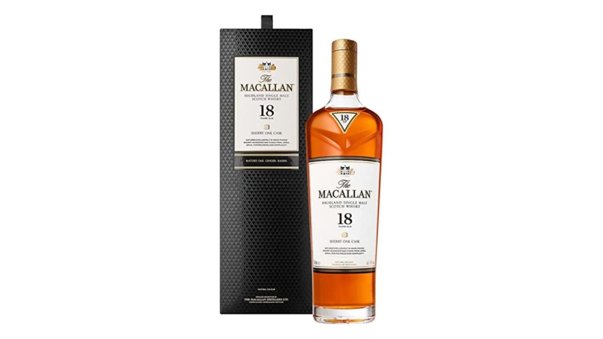 WHISKY THE MACALLAN - 18 YEAR OLD - 70CL (1 pz) CHERRY OAK CASK 2021 -ASTUCCIATO